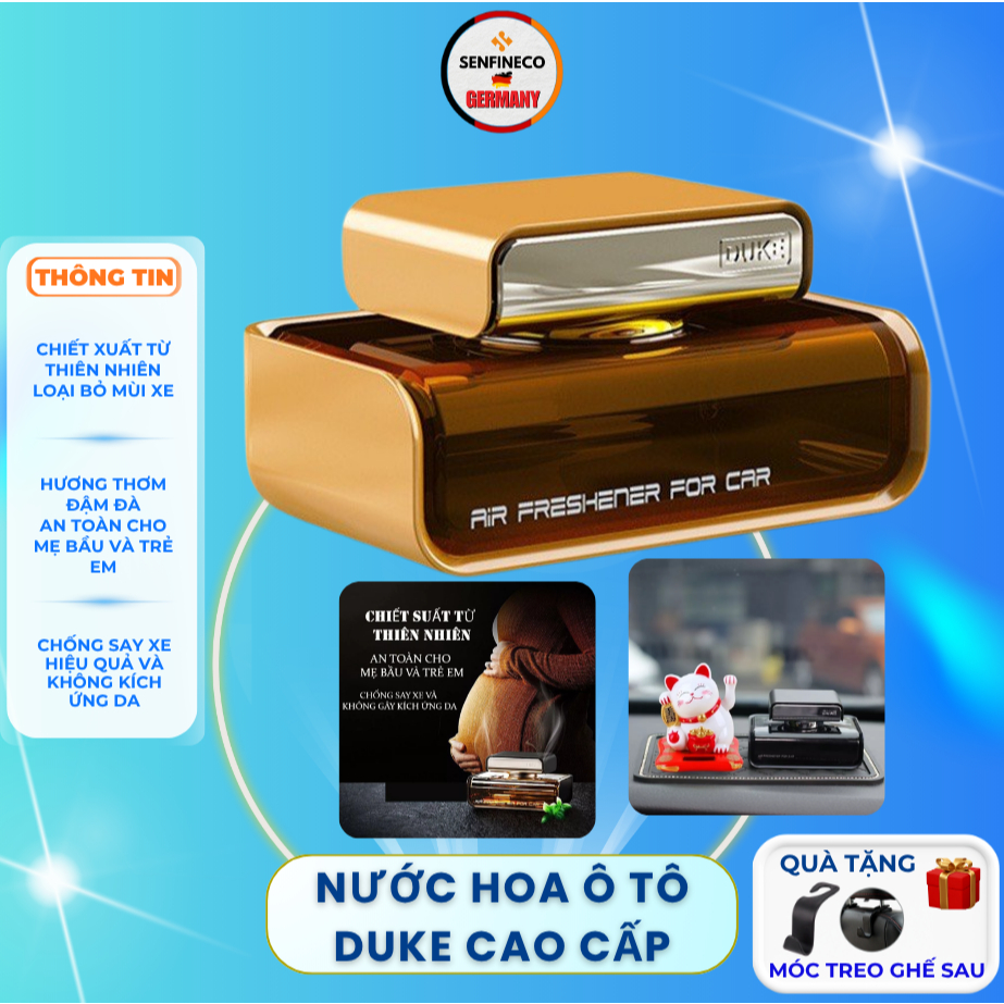 Nước Hoa Ô Tô DUKE - Chính Hãng