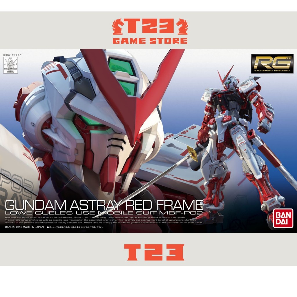 MÔ HÌNH RG GUNDAM ASTRAY RED FRAME - RG - 1/144 - RG Astray Red Frame – MÔ HÌNH GUNDAM CHÍNH HÃNG BA
