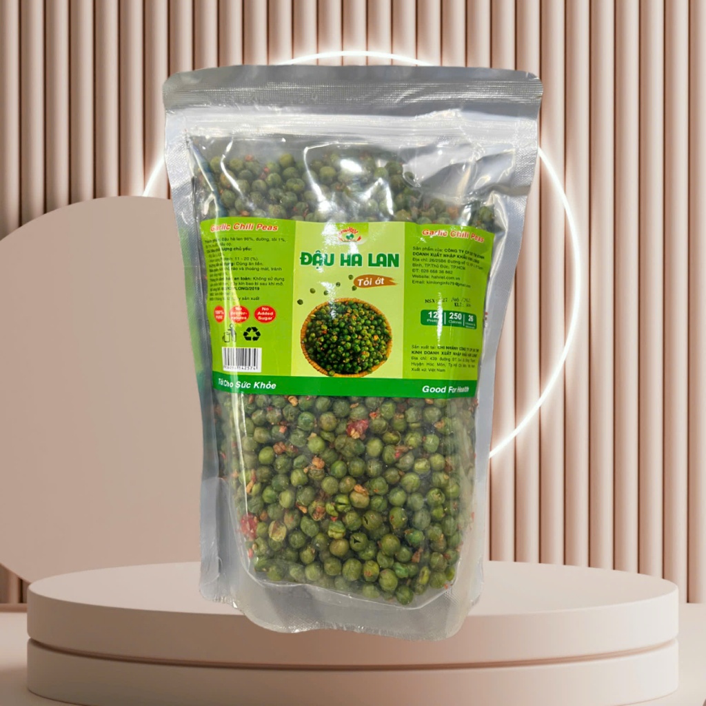 ĐẬU HÀ LAN TỎI ỚT 1KG