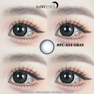  Lens Kính áp tròng 414 Gray LUNA EYES giãn vừa 14.2mm JOLLY STORE 