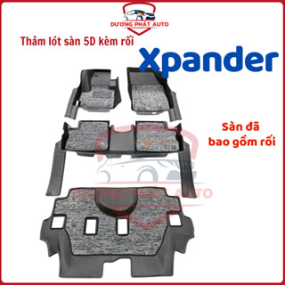  THẢM LÓT SÀN NHỰA 5D xe Mitsubishi Xpander 2018- 2025 - Sàn có rối đi kèm,dày dặn chống thấm nước dễ vệ sinh 