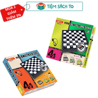  Đồ Chơi DUKA: Bộ Cờ Vua Cờ Cá Ngựa Cờ Ca Rô 4 Trong 1  Có Nam Châm  