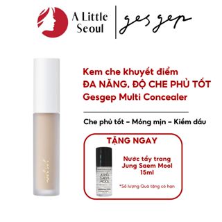 Kem che khuyết điểm gesgep Multi Concealer 02 kiềm dầu, làm mờ khuyết điểm nhanh chóng