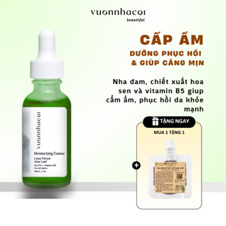 Tinh chất vitamin B5 Hyaluronic Acid dưỡng cấp ẩm VƯỜN NHÀ CỘI giúp phục hồi da, hỗ trợ thu nhỏ lỗ chân lông