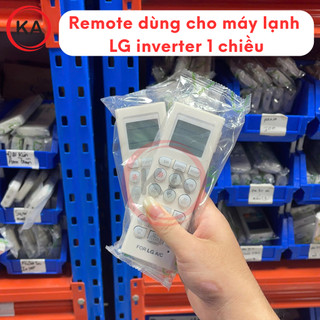 Remote máy lạnh LG Inverter 1 chiều, Điều khiển điều hòa LG Inverter 1 chiều