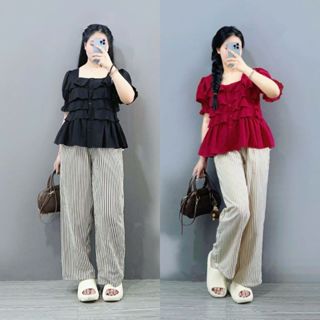  Set Đồ Bigsize Nữ Thiết Kế Baby Doll Dễ Thương Che Khuyết Điểm Tốt Cho Các Nàng Chubby 60-95kg SM36-Q534 