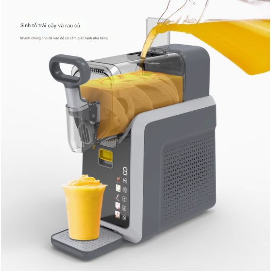 máy làm kem siro, máy làm kem slush, công suất 150w, bảo hành 1 năm