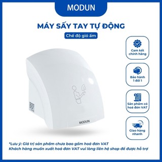 Máy sấy tay tự động thông minh cảm ứng hồng ngoại công suất 1200w, độ gió 16m/s - R08820