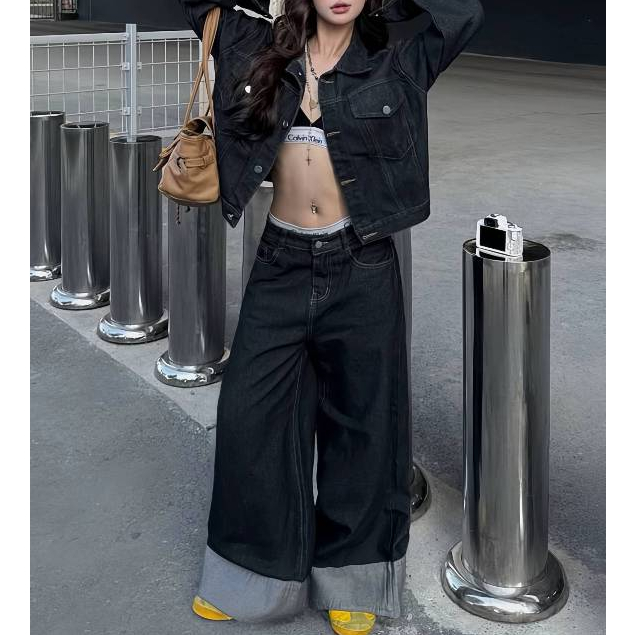 Quần Jeans Ống Suông Ver 3 màu denim tôn dáng form unisex nam nữ SM99 | BigBuy360 - bigbuy360.vn