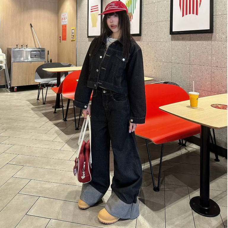 Quần Jeans Ống Suông Ver 3 màu denim tôn dáng form unisex nam nữ SM99 | BigBuy360 - bigbuy360.vn