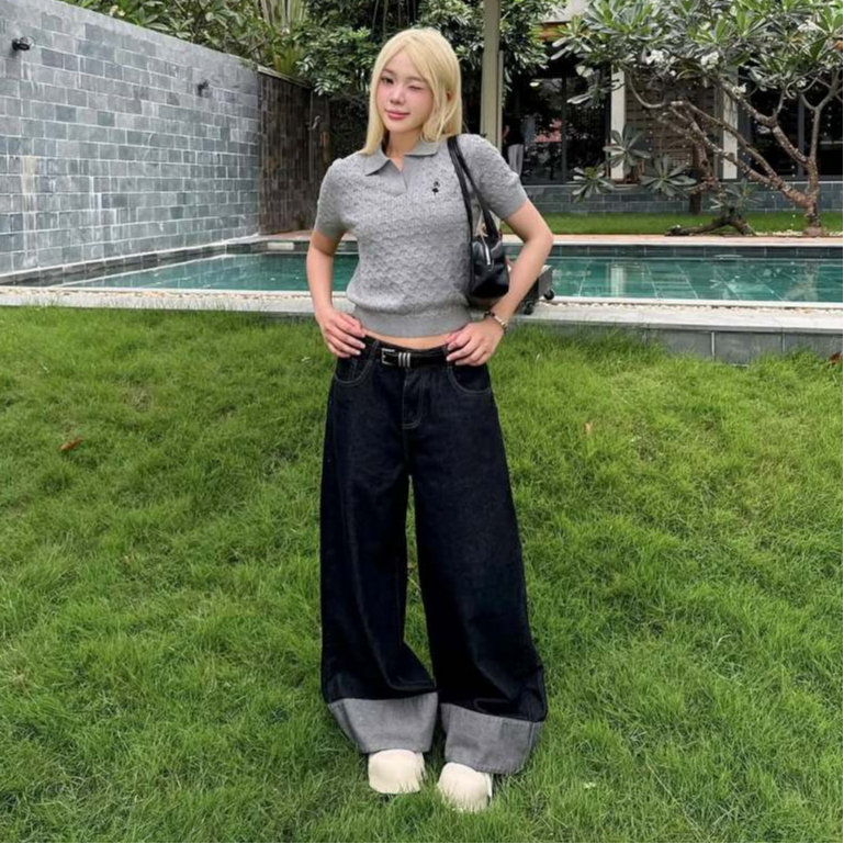 Quần Jeans Ống Suông Ver 3 màu denim tôn dáng form unisex nam nữ SM99 | BigBuy360 - bigbuy360.vn