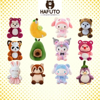  Gấu Bông Mini Mẫu Hottrend Cao Cấp Hafuto,Gấu Bông Nhỏ Size Từ 20-25cm Đồ Chơi Thú Nhồi Bông Cho Bé 