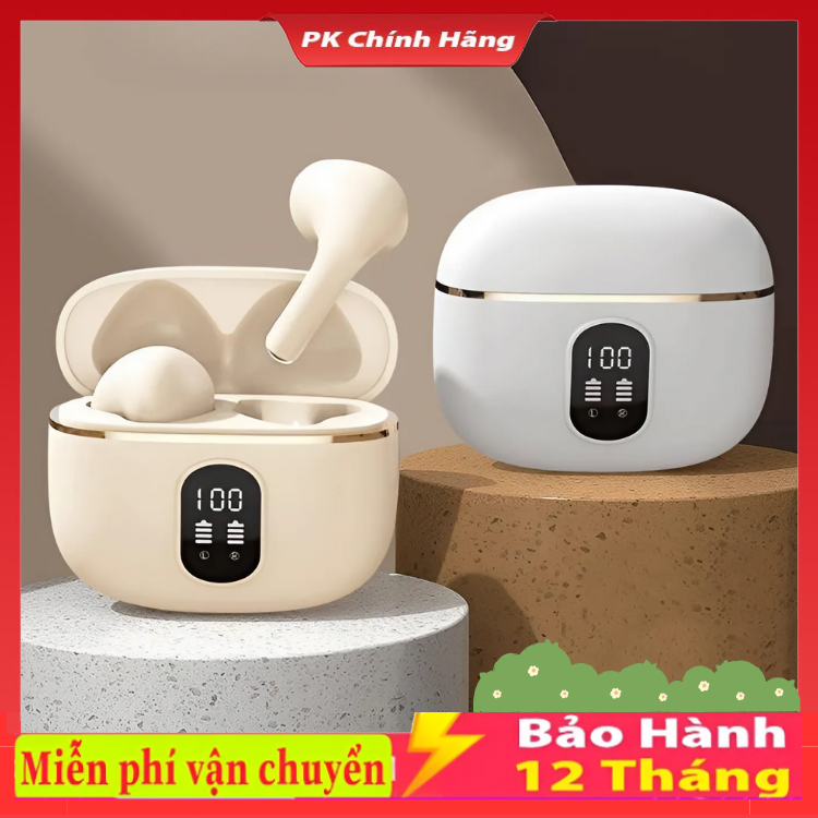 Tai nghe BLUETOOTH KY5 PRO/ X55 PRO Âm thanh HiFi ,Màn hình kỹ thuật số, Mic tích hợp chống nước iPX