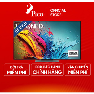 [Pico Official - Lắp đặt 0Đ HN HCM] Smart Tivi QNED LG 4K 55 inch 55QNED86TSA - Mới 2024 Bảo Hành Chính Hãng
