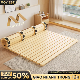 MY 1.8m Giường Pallet Gỗ Thông Mới Giường Ngủ Đẹp Chất Lượng gỗ thật, giường thông minh