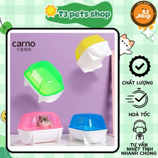 Nhà tắm cát bằng nhựa cho hamster - t3 pets shop