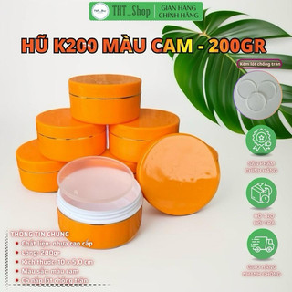 [Giá sỉ + freeship] Combo 20 hủ đựng kem cao cấp 200gr (k200) - có nắp lót chống tràn