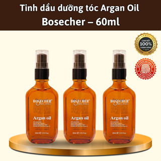 Tinh dầu dưỡng tóc Argan Oil Bosecher – 60ml , giúp tóc chắc khỏe , Chính hãng công ty .