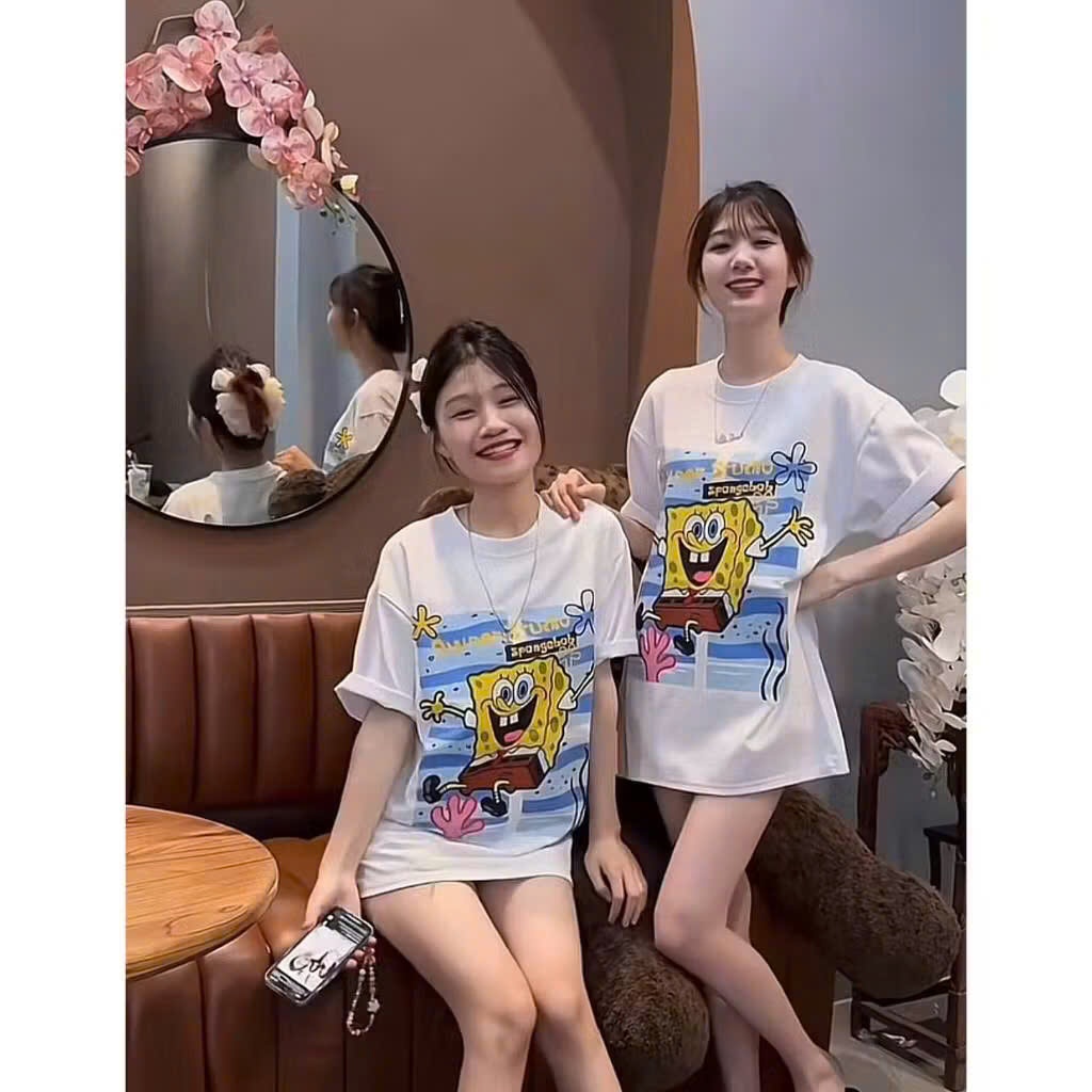 Áo Thun Mặt Cười Sún 2 Răng,Áo Thun Nam Nữ  BỌT BIỂN Mùa Hè,Treend Boy Phố UT