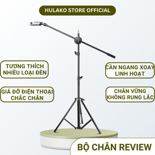 Bộ Quay Video Review Sản Phẩm HULAKO Cung Cấp Khung Hình Review, Nhỏ Gọn Thuận Tiện, Kèm Chân 2,1m