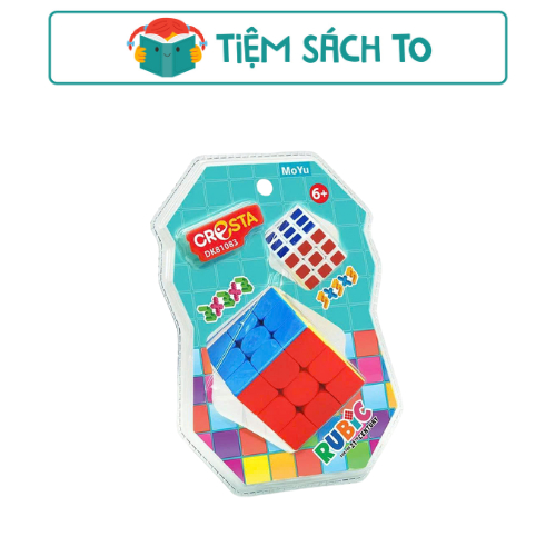Đồ Chơi DUKA: Rubik 3x3x3 (Kèm Rubik Nhỏ 3x3x3) DK81083