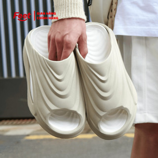 Dép Quai Ngang Nam Nữ Yassia Spaceship Dép Đúc Nguyên Khối Đế Cao Êm Chân Chống Trơn Trượt FeetVN