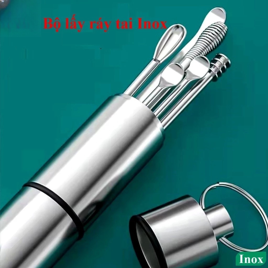 Set 6/10 Dụng Cụ Lấy Ráy Tai Đa Năng Tiện Dụng MOGEE