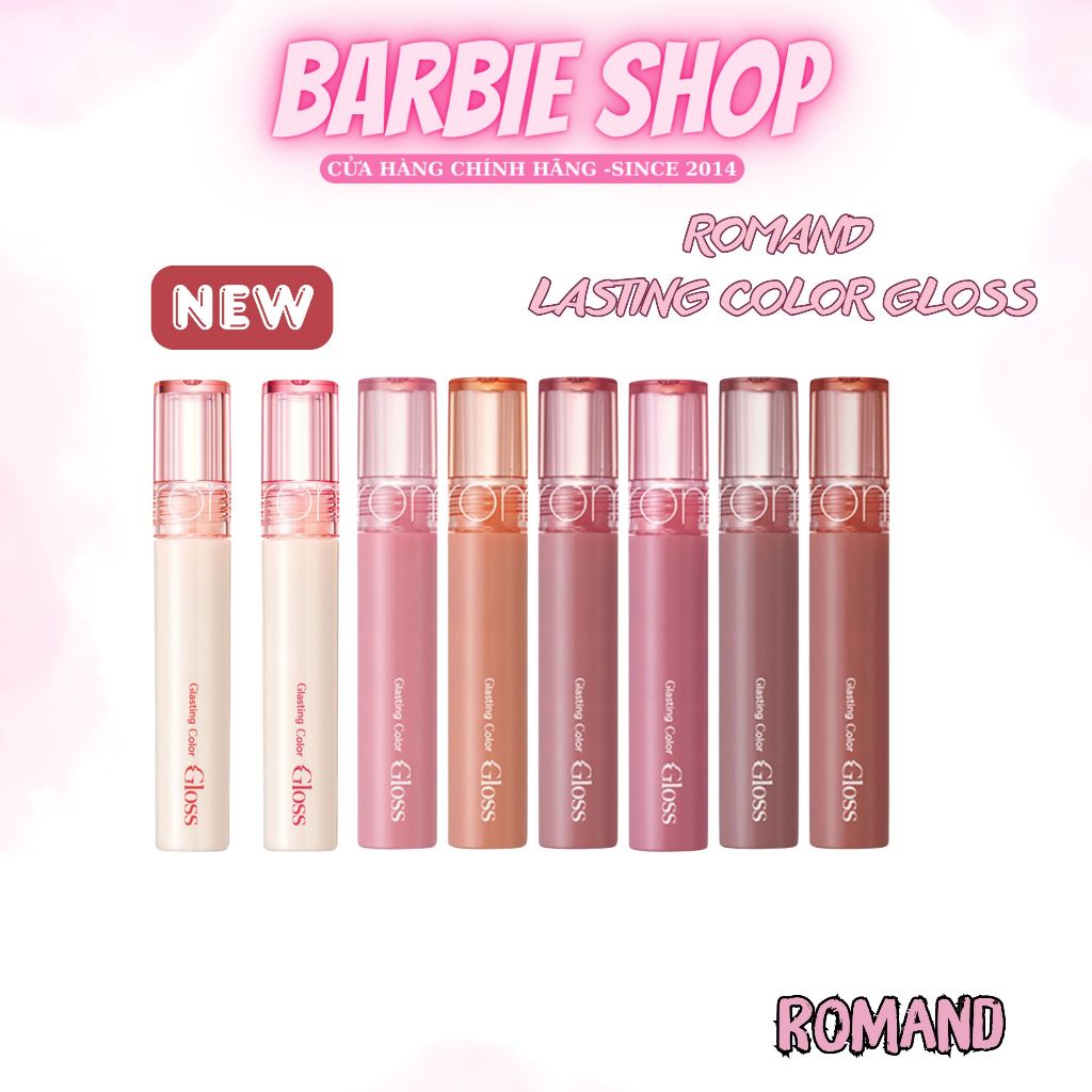 Son Tint Bóng Romand Glasting Color Gloss