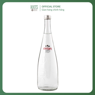   Ship hỏa tốc  EVIAN - Nước Khoáng Thiên Nhiên Natural Mineral Water Glass Bottle  75cl  
