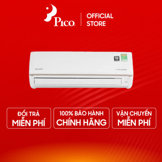 Máy lạnh Sharp Inverter 1 HP AH-X10CEWC - Điều hòa 9000 BTU tiết kiệm điện - BH 24 tháng