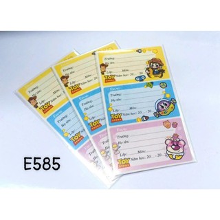 [Eras VN] NHÃN VỞ HỌC SINH BÉ E585 (1 tập = 15 cái)