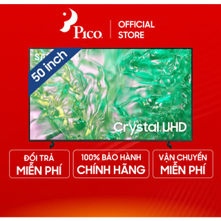 [Pico Official - Lắp đặt 0Đ HN HCM] Smart Tivi Samsung 4K 50 inch UA50DU8000 Bảo hành chính hãng - Mới 2024