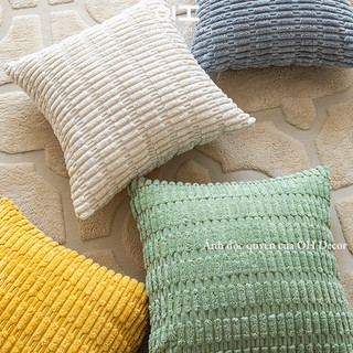  Gối tựa lưng gối sofa nhung dệt Quilt họa tiết cao cấp phong cách hiện đại châu Âu 
