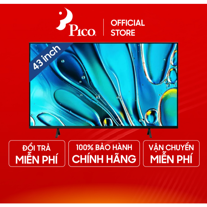 Smart Tivi LED Sony 4K 43 inch K-43S30 Google TV - Miến phí lắp đặt - Bảo hành chính hãng 2 năm