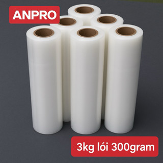 Màng PE quấn hàng 3kg   – Màng chít bọc hàng pallet siêu dai, siêu dính –PE stretch film-塑料PE缠绕膜 / 包装用PE缠绕膜