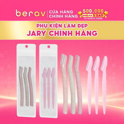 Set Dao Cạo Mày Jary Eyebrow Razor (3 Cái/set)