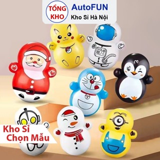  Combo 10 Đồ Chơi Lật Đật Mini Cho Bé - Squid Game Giải Trí Nhiều Mẫu Dora Pika Trò Chơi Con Mực Mion Trang Trí 