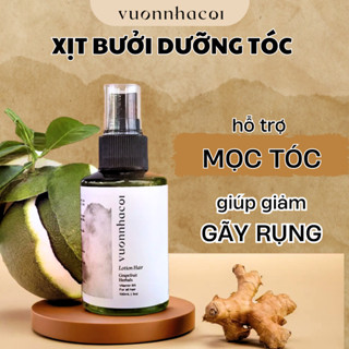 Xịt bưởi dưỡng mọc tóc VƯỜN NHÀ CỘI hỗ trợ mọc tóc giúp giảm rụng phục hồi hư tổn