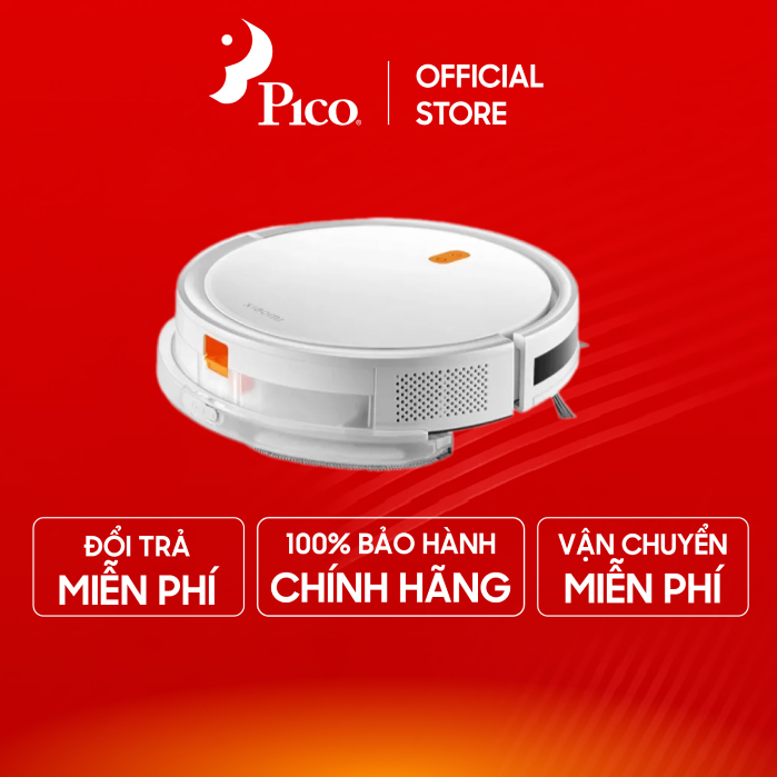 Robot hút bụi lau nhà Xiaomi Vacuum E5 Trắng - BHR7969EU