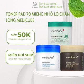 Toner Pad 70 miếng nhỏ lỗ chân lông Zero Pore Pad 2.0  medicube 155gr