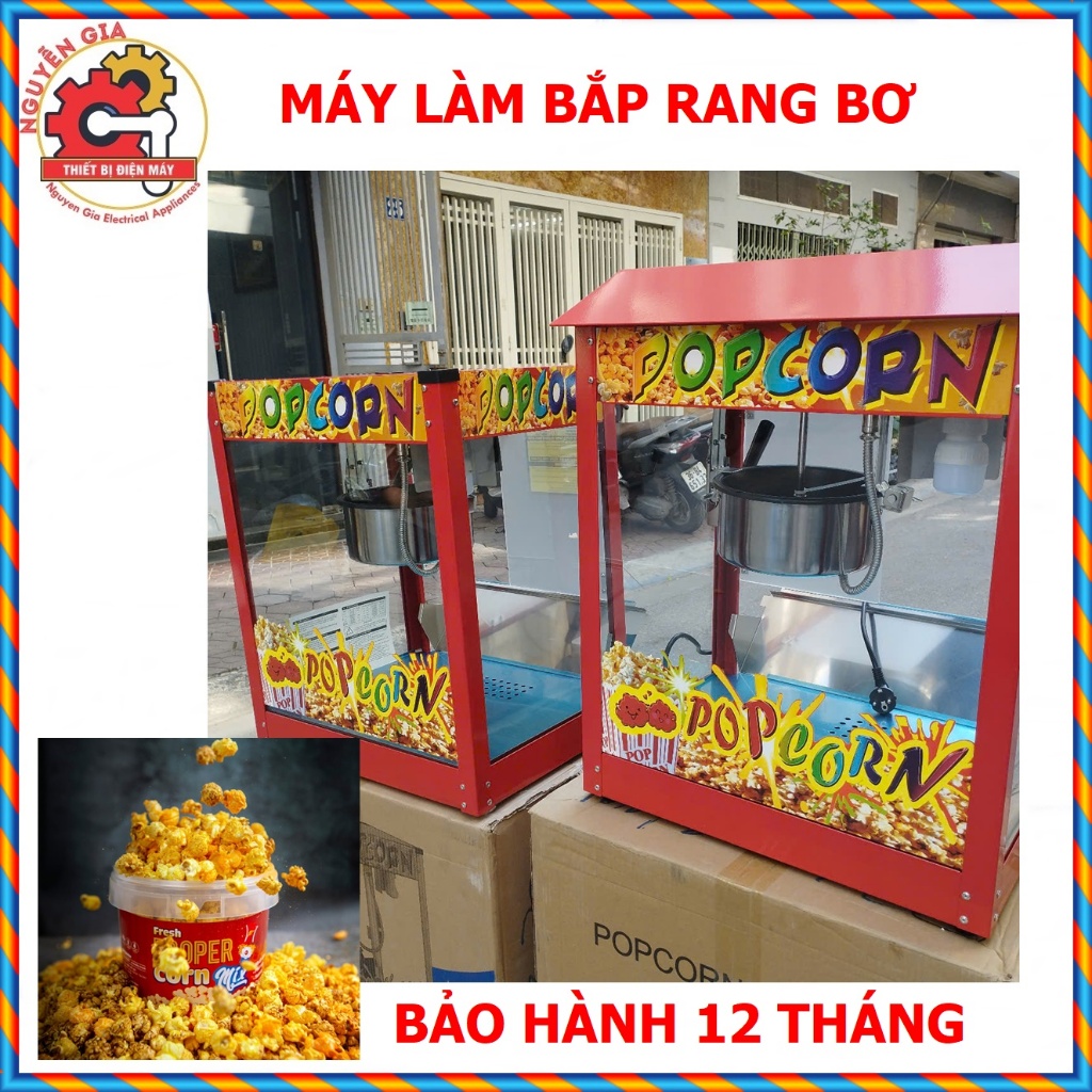 Máy nổ bỏng ngô - 🎉 MÁY LÀM BẮP RANG BƠ – GIẢI PHÁP TIỆN LỢI CHO MÓN ĂN VẶT YÊU THÍCH