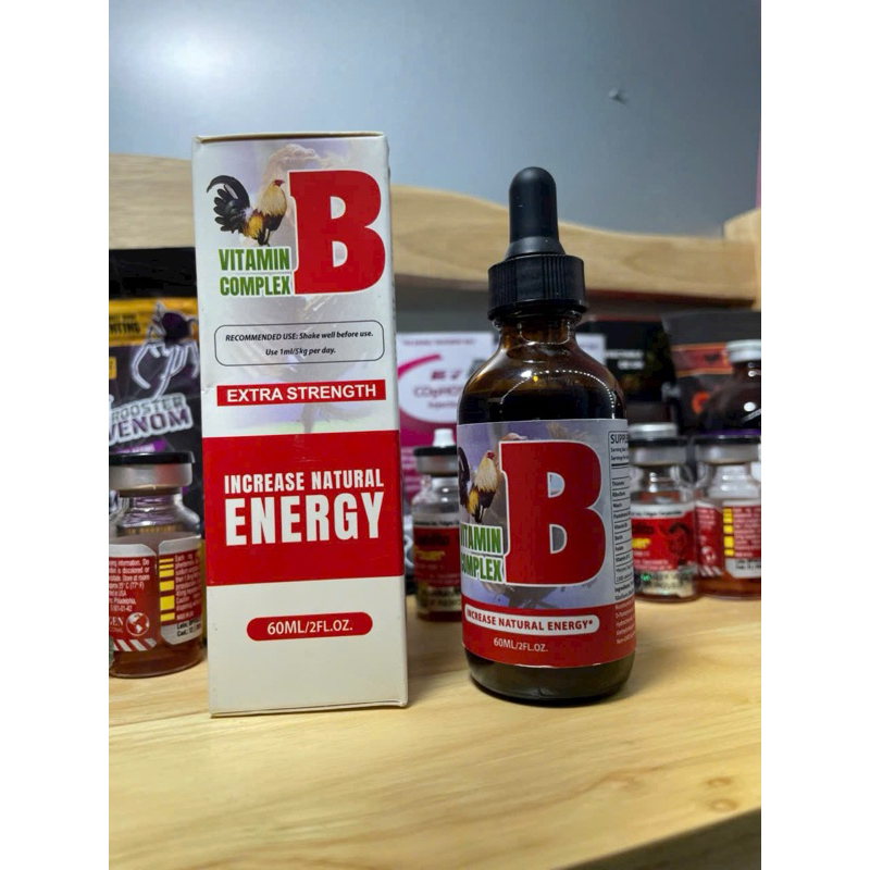 Vitamin Bcomplex B12 tổng hợp cho gà chai 60ml