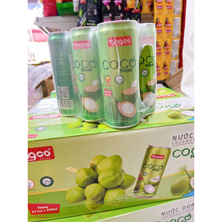 Thùng 24 Lon Nước Dừa Tingco x 320ml