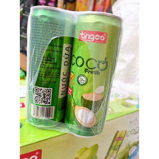 Thùng 24 Lon Nước Dừa Tingco x 320ml