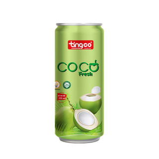 Thùng 24 Lon Nước Dừa Tingco x 320ml