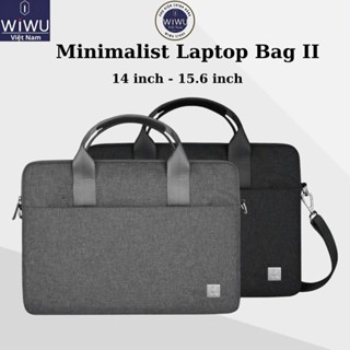  Túi Chống Sốc Laptop WiWu Minimalist Laptop Bag II Kèm Dây Đeo Thời Trang  Gọn  Nhẹ - Chính Hãng 