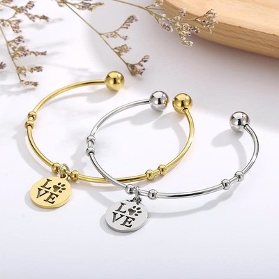 Vòng Tay Titan Dáng Oval Khung Hở Freesize Thời Trang, Tinh Tế - Trường Thịnh Sài Gòn