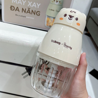 Máy xay cầm tay đa năng Baboo Gooby cho bé ăn dặm bản nâng cấp 6 lưỡi new