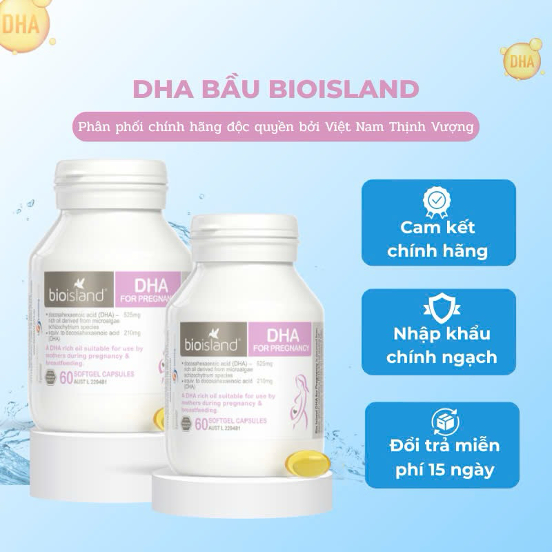 DHA bioisland Bầu 60 v Úc-