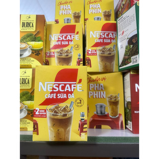 Cà Phê Sữa Đá Nescafe Hộp 240g (10 gói) date 28-10